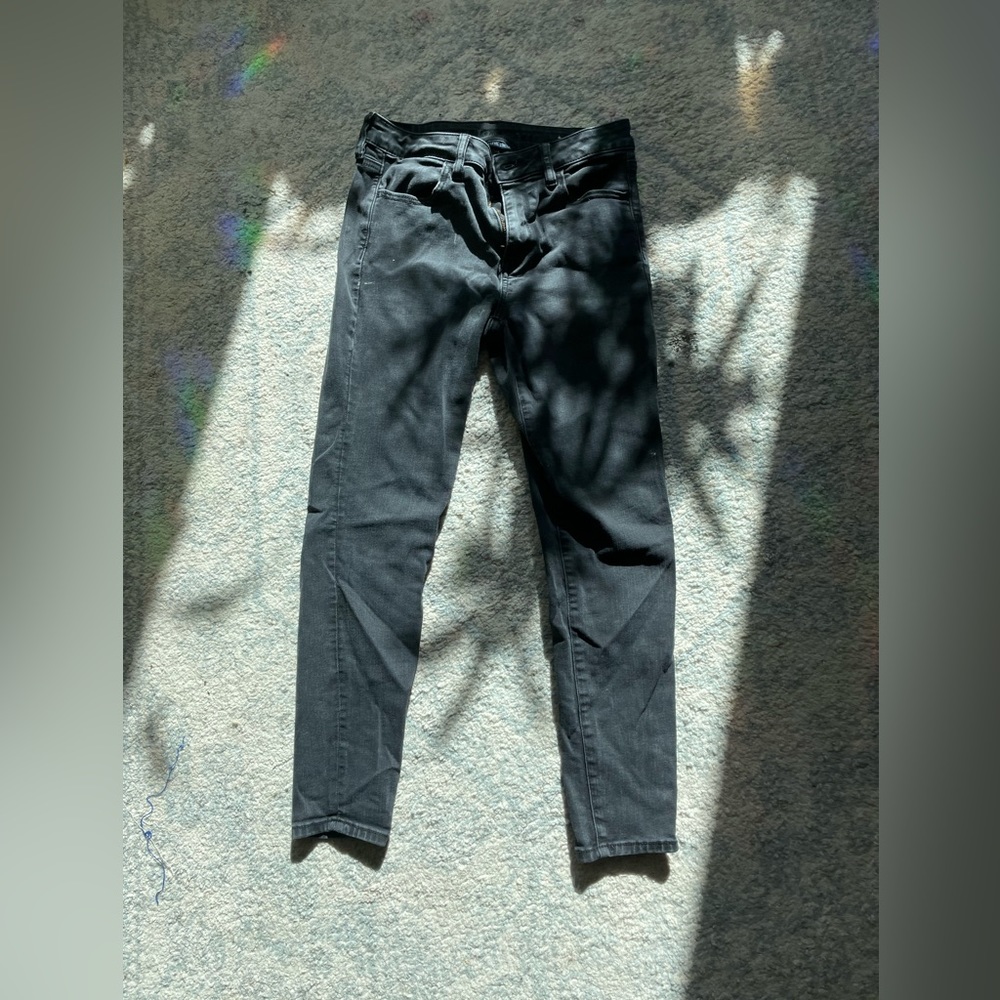 American eagle black stretchy skinny jeans